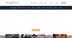 Desktop Screenshot of hotelrezydent.pl