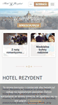 Mobile Screenshot of hotelrezydent.pl
